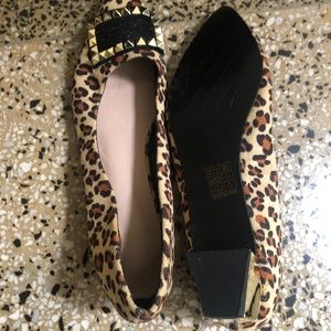 Tiger Print Flats